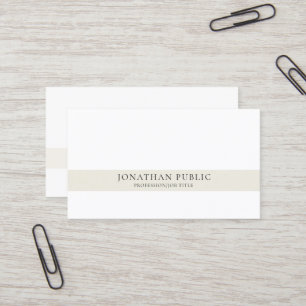Kreativ Modern Professionell Einfach Elegant Visitenkarte