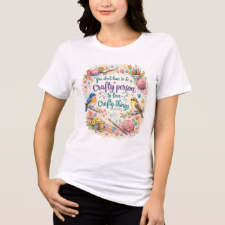 Kreativ-Person-T-Shirt – Süßes DIY-Liebhaber-Gesch Tri-Blend Shirt
