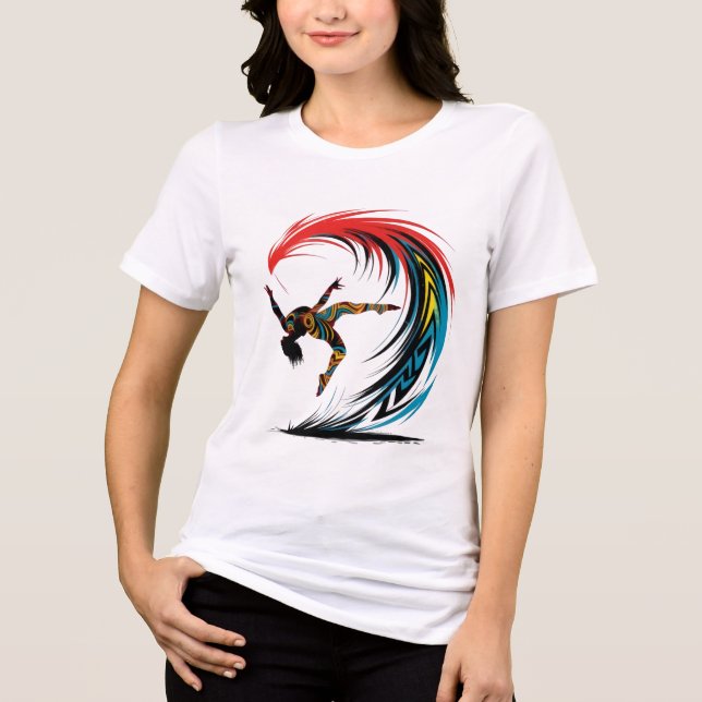 kreativ Tri-Blend shirt (Vorderseite)