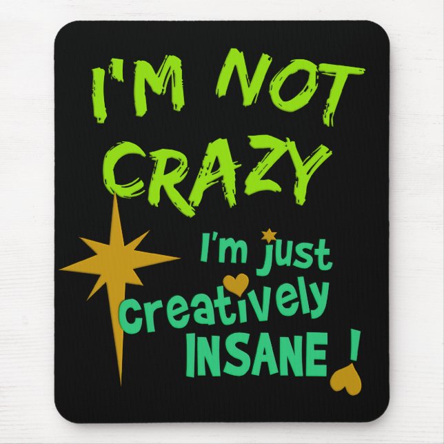 Kreativ verrückte Mousepad (Vorne)