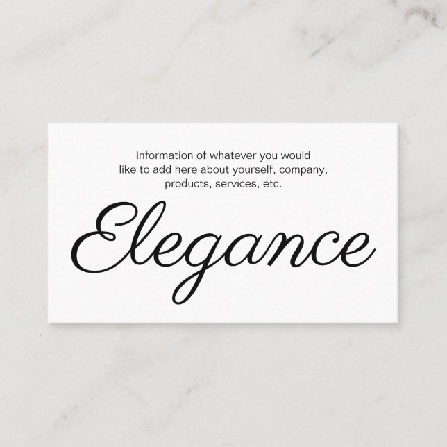 kreativ visitenkarte (Vorderseite)