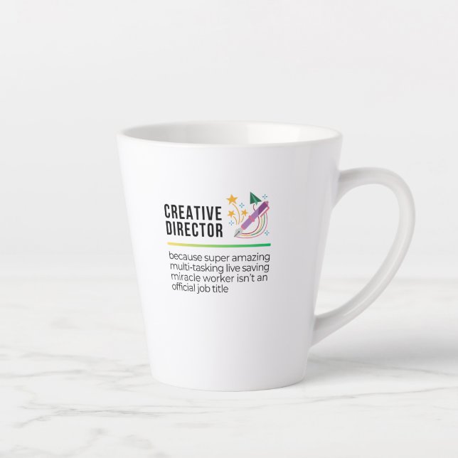 Kreativdirektor Milchtasse (Rechts)