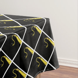 Kreative Abschlussfeier Tischdecke