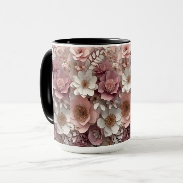 Kreative abstrakte Kaffeetasse (Vorderseite Links)