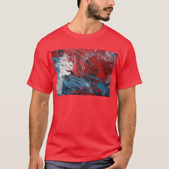 Kreative Abstrakte Kunstdekoration T-Shirt (Vorderseite)