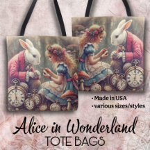 Kreative Alice-im-Wunderland-Vintage-Kunst
