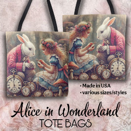 Kreative Alice-im-Wunderland-Vintage-Kunst