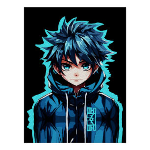 Kreative Anime-Wandkunst   Jungen 09 Poster