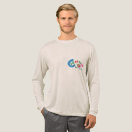Kreative Arbeit in Farbe - Künstlerisches Zitat Tri-Blend Shirt