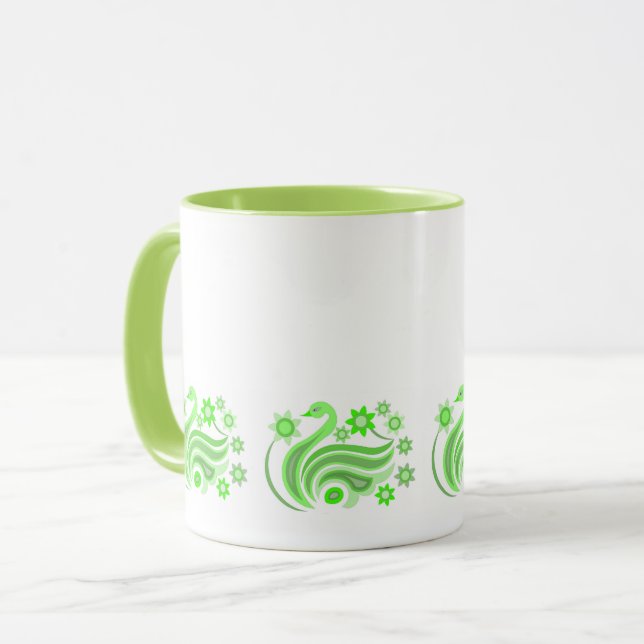 KREATIVE BIRD-TASSE FÜR DERZEIT TASSE (Vorderseite Links)