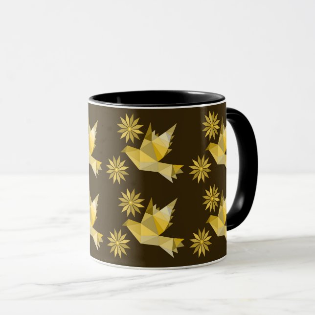 KREATIVE BIRD-TASSE FÜR DERZEIT TASSE (VorderseiteRechts)