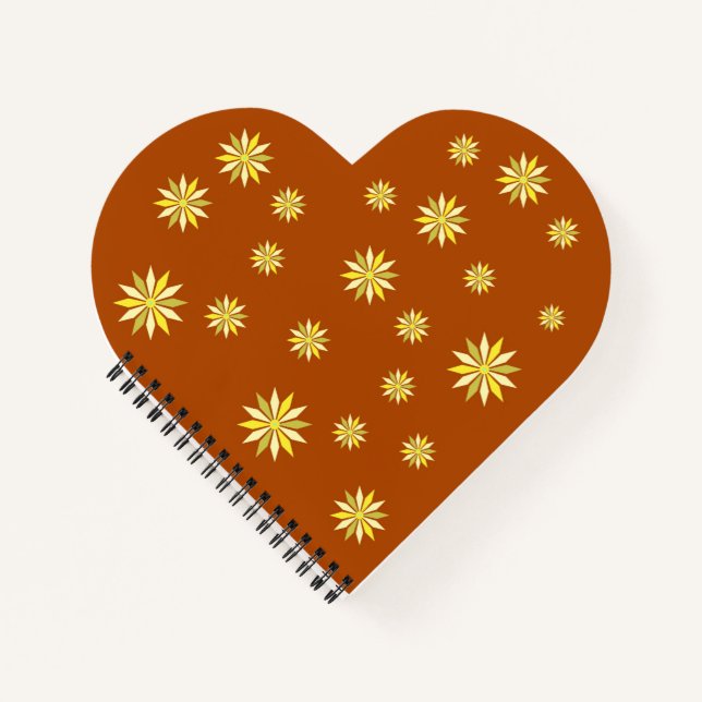 KREATIVE BLUME ART GIFT NOTIZBUCH (Vorderseite)