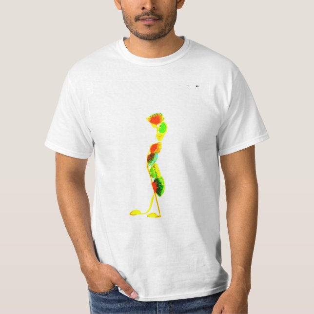 Kreative Blume T-Shirt (Vorderseite)