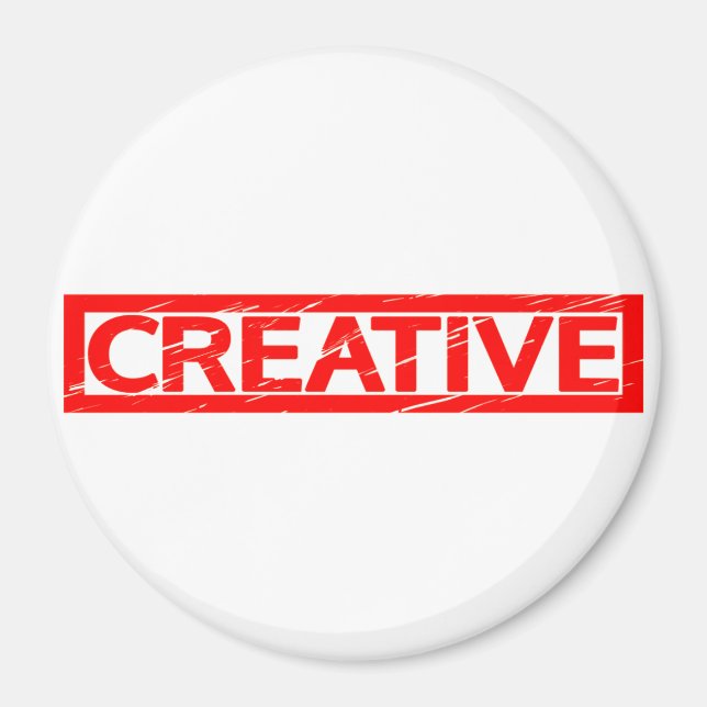 Kreative Briefmarke Magnet (Vorne)