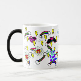 Kreative Collage-Tasse 1 Verwandlungstasse