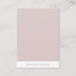 Kreative einfache moderne minimalistische Luxusvor Visitenkarte