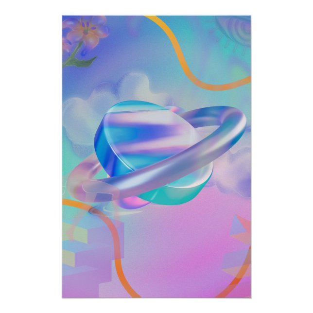 Kreative Illustration Poster (Vorderseite)