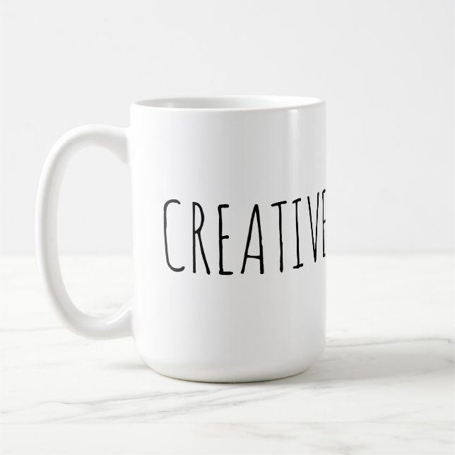 Kreative Inspirational Zitat-Kaffee-Tasse Kaffeetasse (Links)