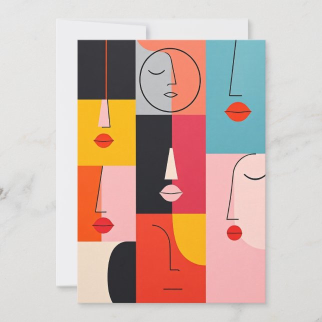 Kreative Invitations Karte (Vorderseite)