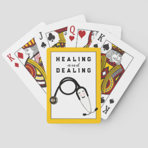 Kreative Krankenschwester Spielkarten