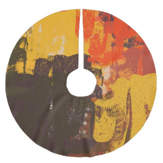 Kreative künstlerische Skizze, bunte Textur. Polyester Weihnachtsbaumdecke