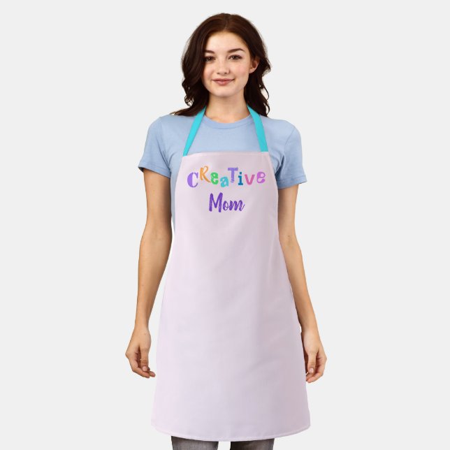 Kreative Mama Schürze (Getragen)