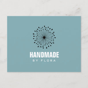 Kreative Moderne Handmade Danke Post Card Postkarte