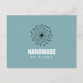 Kreative Moderne Handmade Danke Post Card Postkarte