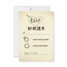 kreative, moderne Hochzeitskarten