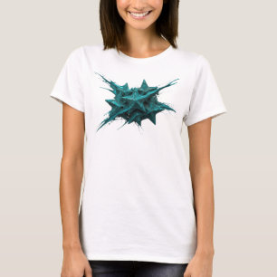 Kreative Navy-Abstrakte-Sterne-Stil-Aussage T-Shirt