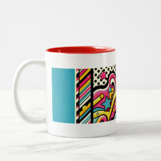 Kreative Pop Kunst FUN Tasse