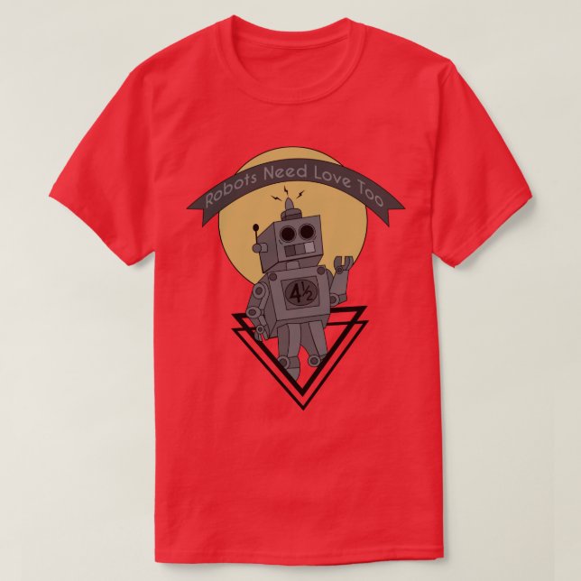 Kreative Robotik T-Shirt (Design vorne)