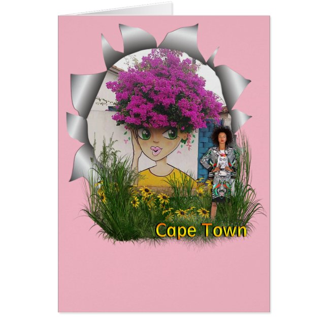 Kreative Straßenkunst in Kapstadt (Vorne)