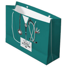 Kreative Tasche zur Krankenpfleger-Abschlussfeier