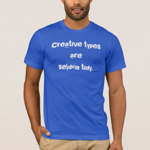 Kreative Typen sind selten leise (gestört) T-Shirt