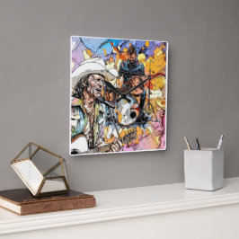 Kreative Wanduhr von Nickys Creative Art