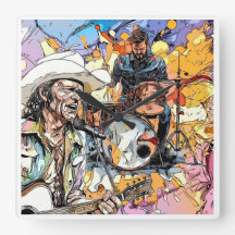 Kreative Wanduhr von Nickys Creative Art
