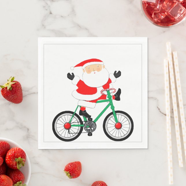Kreative Weihnachtsfeier Serviette (Beispiel)