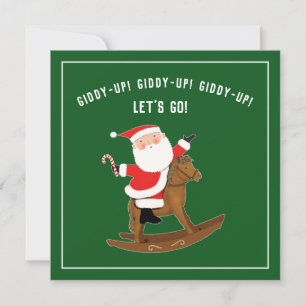 Kreative Weihnachtslieder-Party Einladungen
