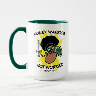 Kreativer Cartoon Kidney Warrior Hero Tasse