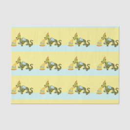 Kreativer Drache Geburtstag für Kinder Seidenpapier