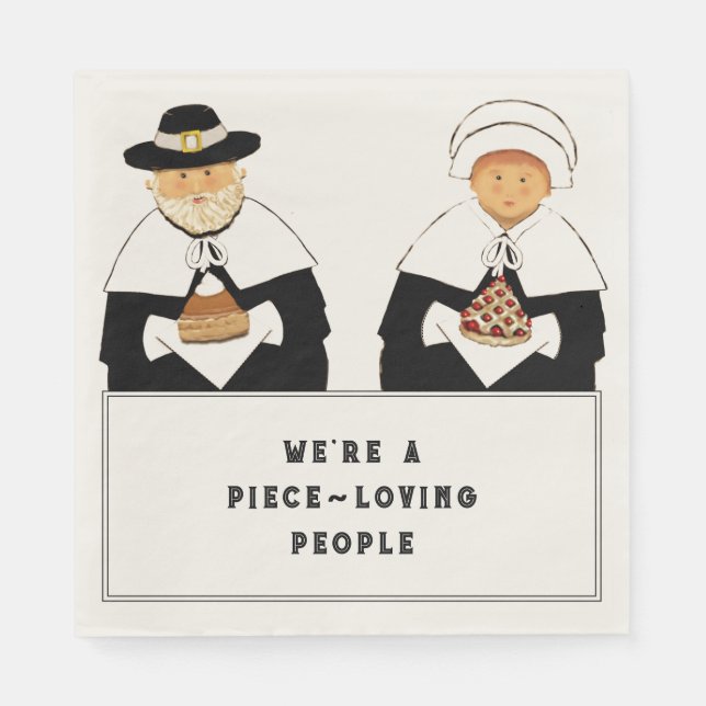 Kreativer Erntedank Serviette (Vorderseite)