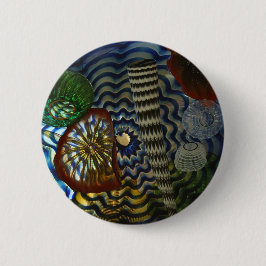 Kreativer Glasschlag Button