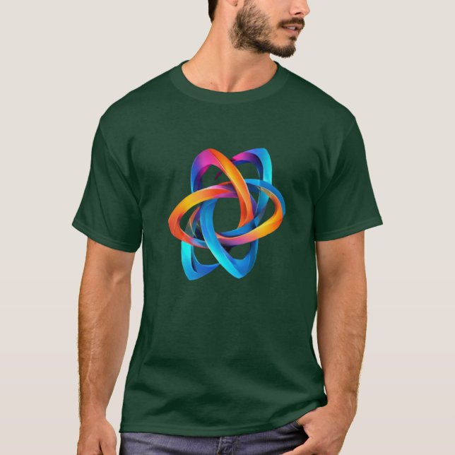 Kreativer Kreis T-Shirt (Vorderseite)