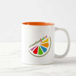 Kreativer Saft-Künstler-lustige Tasse