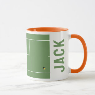 Kreativer Tennis Tasse