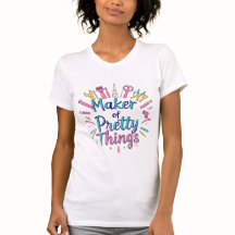 Kreativer und künstlerischer T - Shirt für Künstle