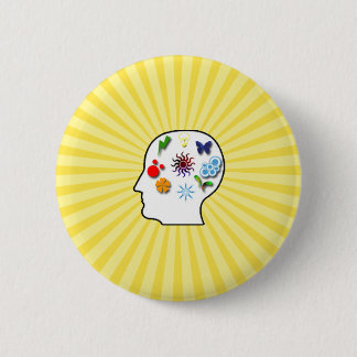 Kreativer Verstand Button
