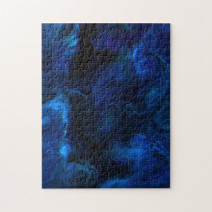 Kreatives abstraktes Ghosting Nebel Foto-Puzzle Puzzle