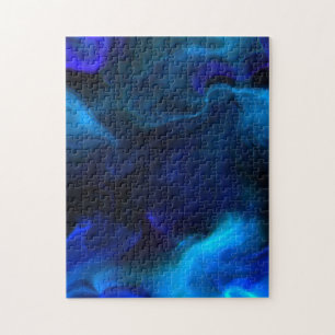 Kreatives abstraktes Ghosting Nebel Foto-Puzzle Puzzle